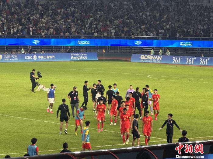 中国男足亚运队1-0力克卡塔尔队 晋级八强终结五