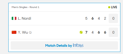 吴易昺澳网四连胜晋级次轮 中国金花双线突破